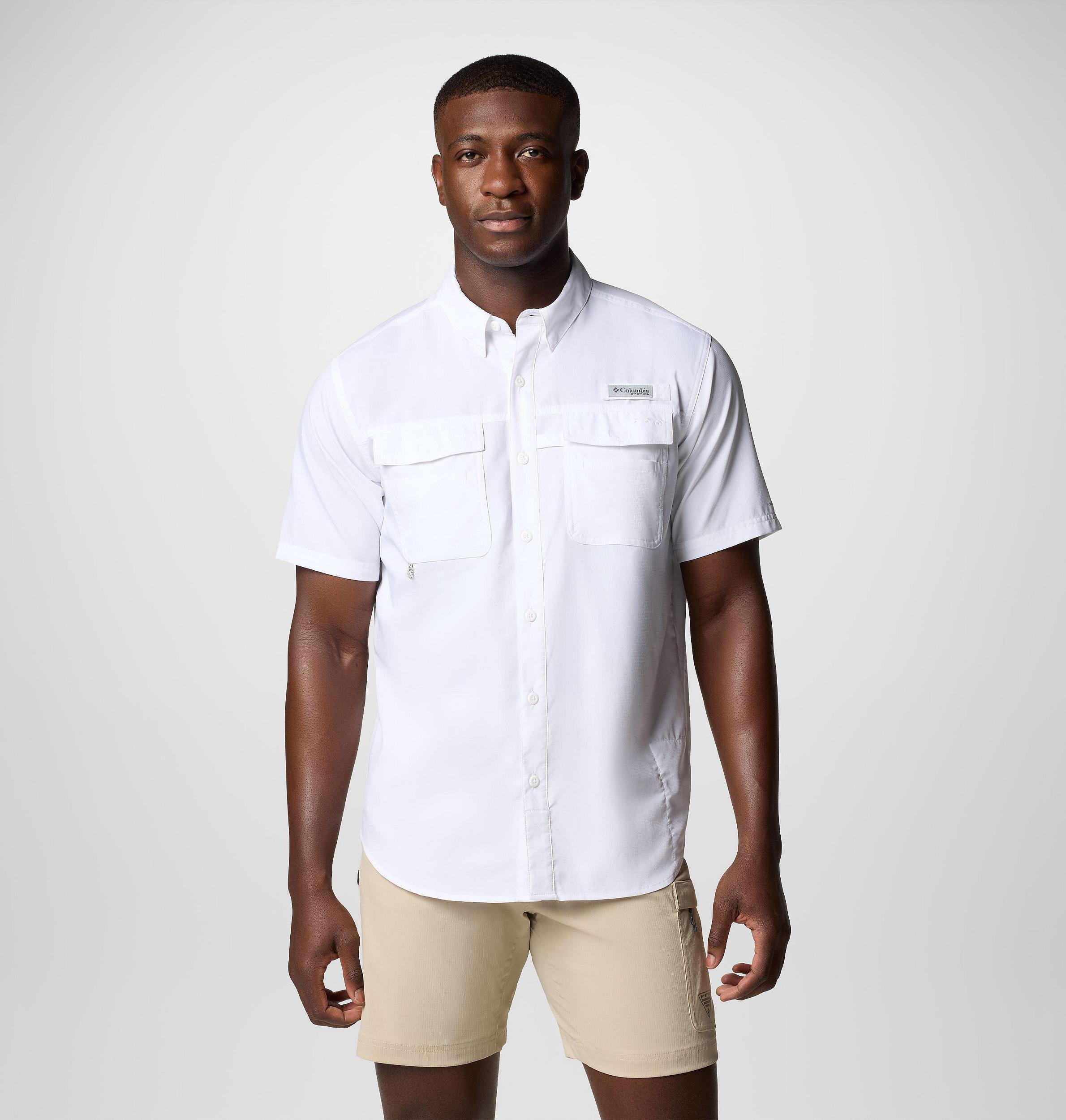 Columbia Mens PFG Blood and Guts V Short Sleeve Shirt- Product Image