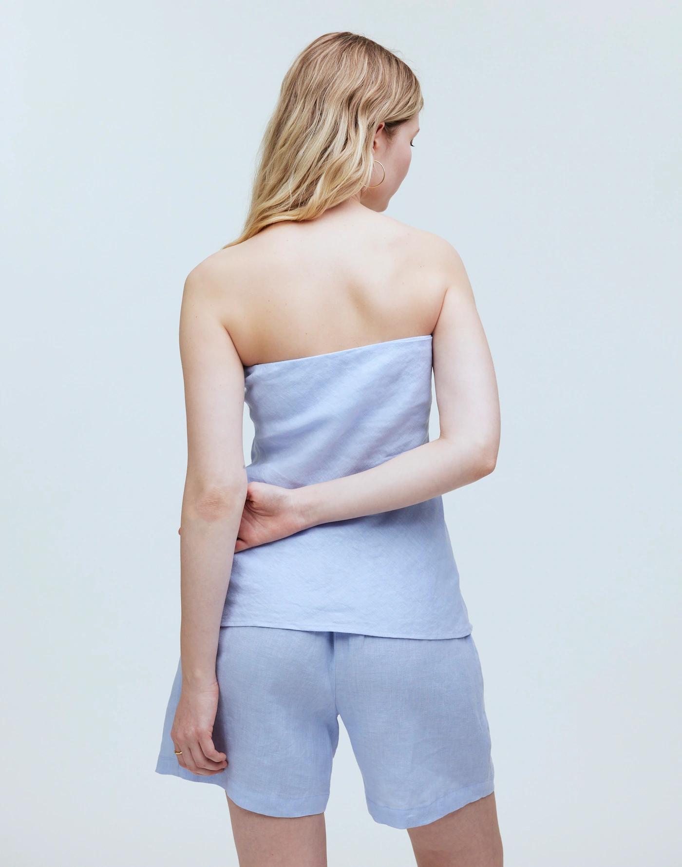 Donni Linen Tube Top Product Image