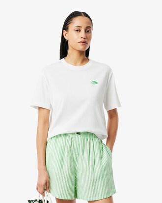 Crocodile Print Jersey T-shirt Product Image