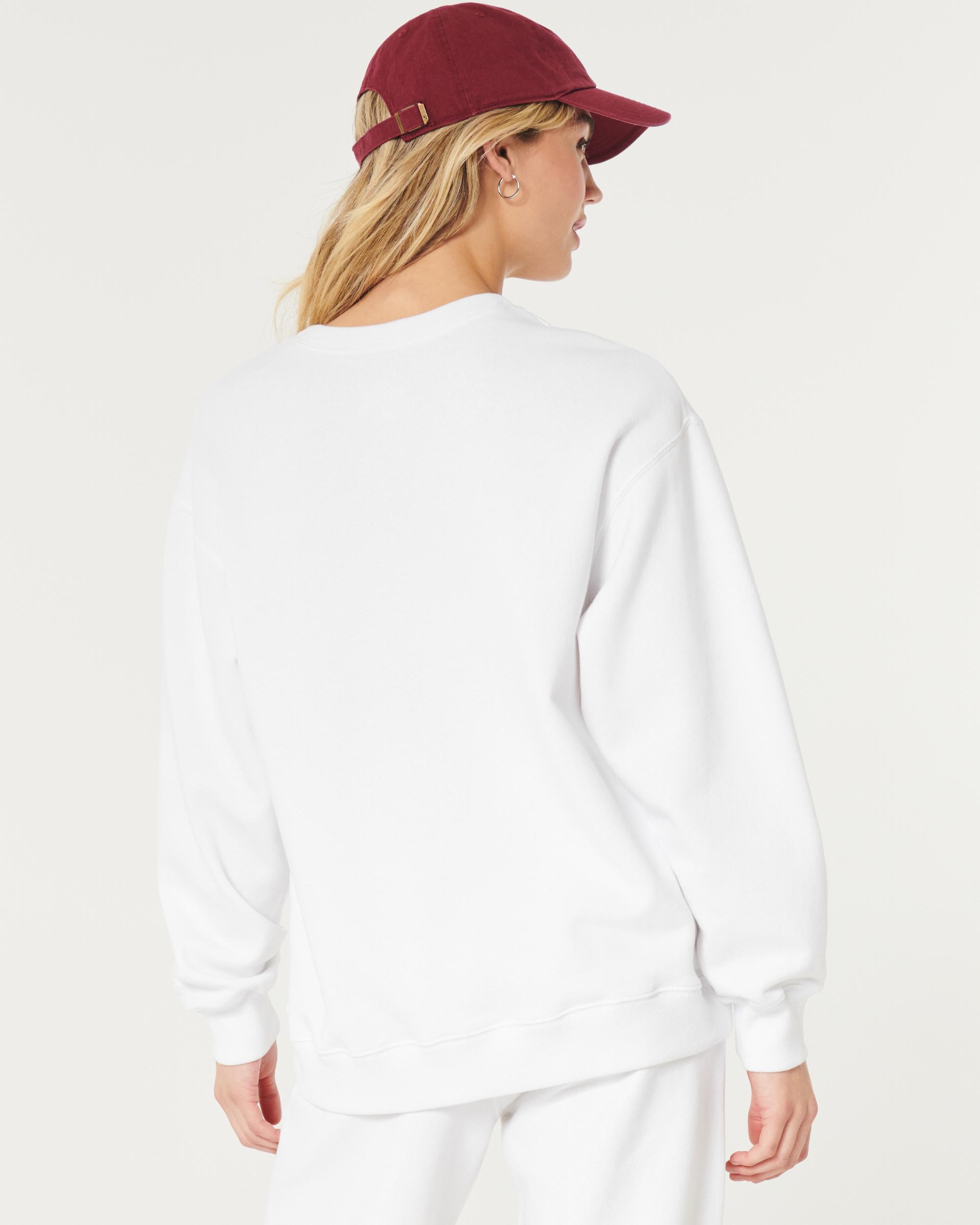 Oversized Crew Sweatshirt Product Image