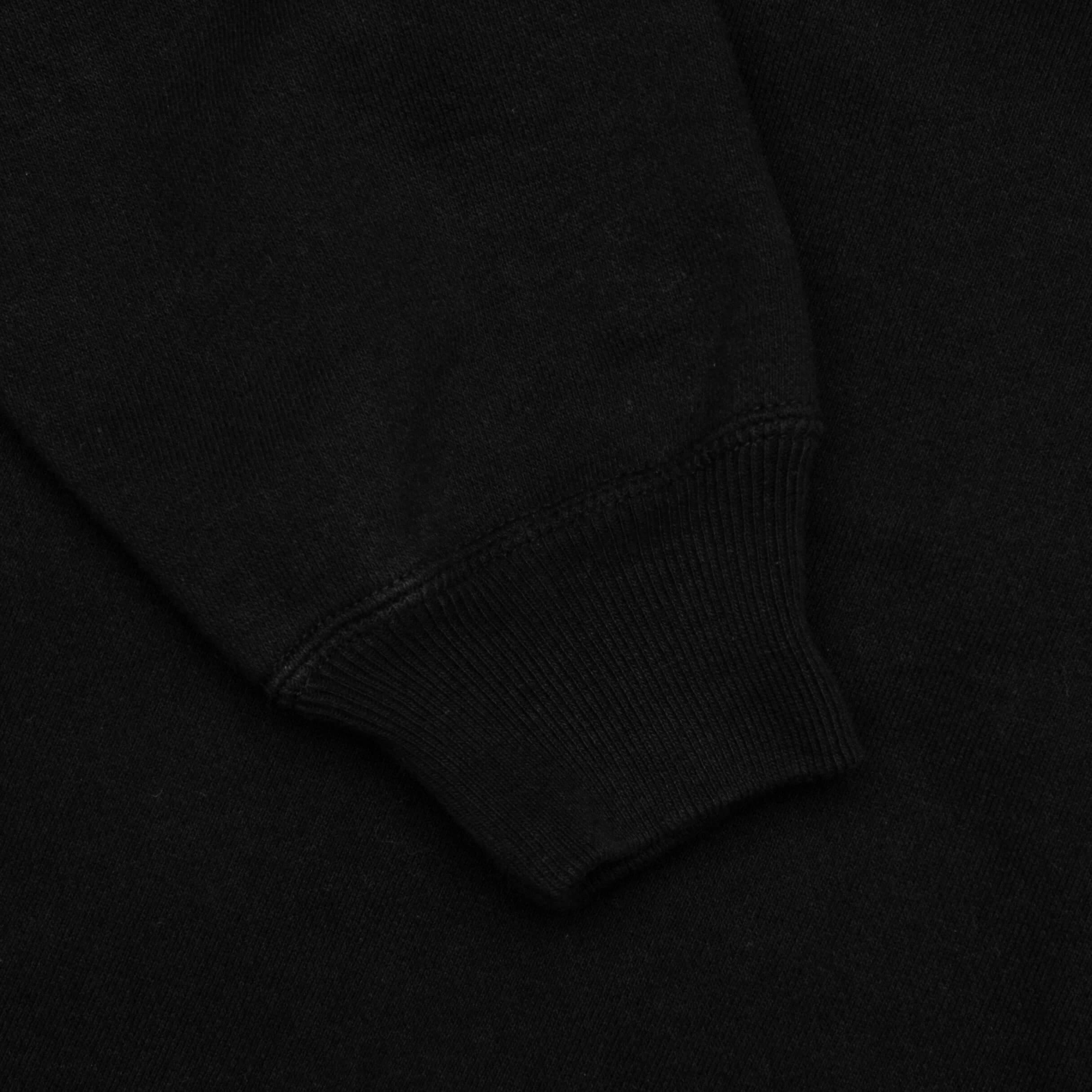 Ribbon Saint Hoodie - Black Male Product Image