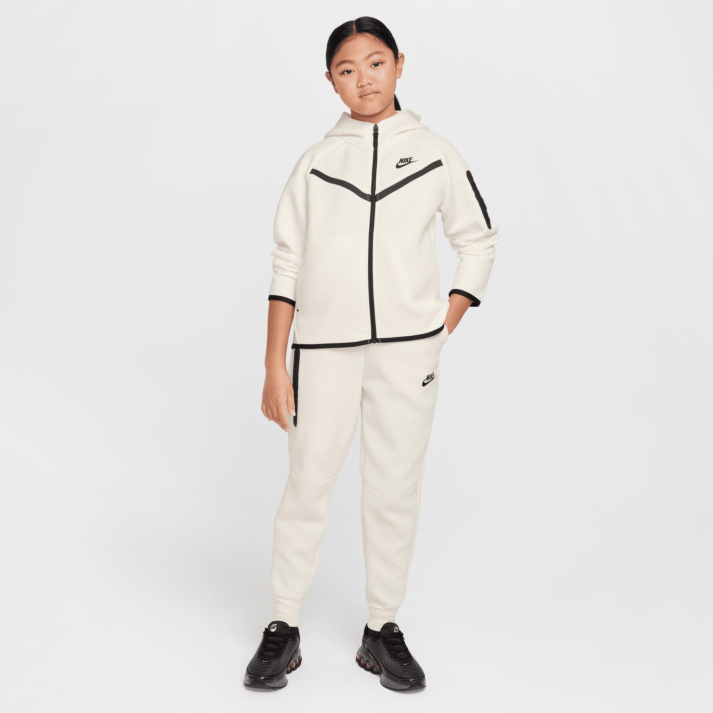 Unisex Nike Sportswear Tech Fleece Girls' Full-Zip Hoodie Product Image