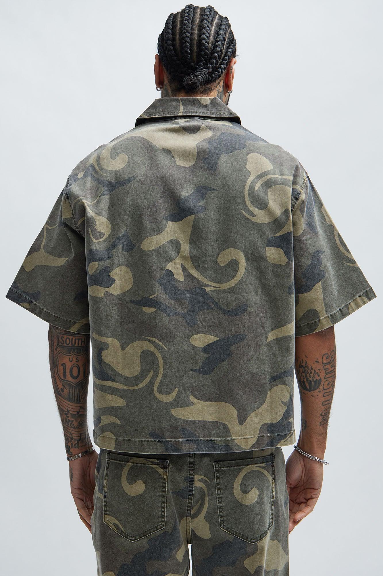 Won't Do Camo Shirt - Camouflage Product Image