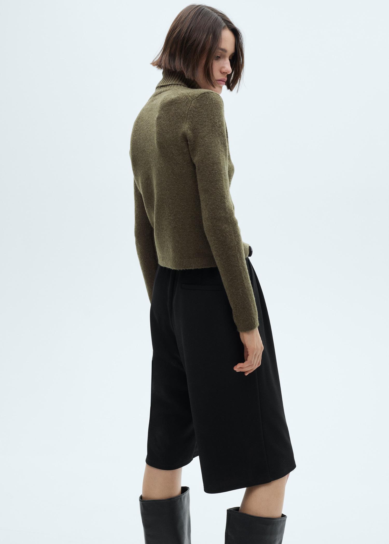 Turtle neck sweater - Women | MANGO USA Product Image