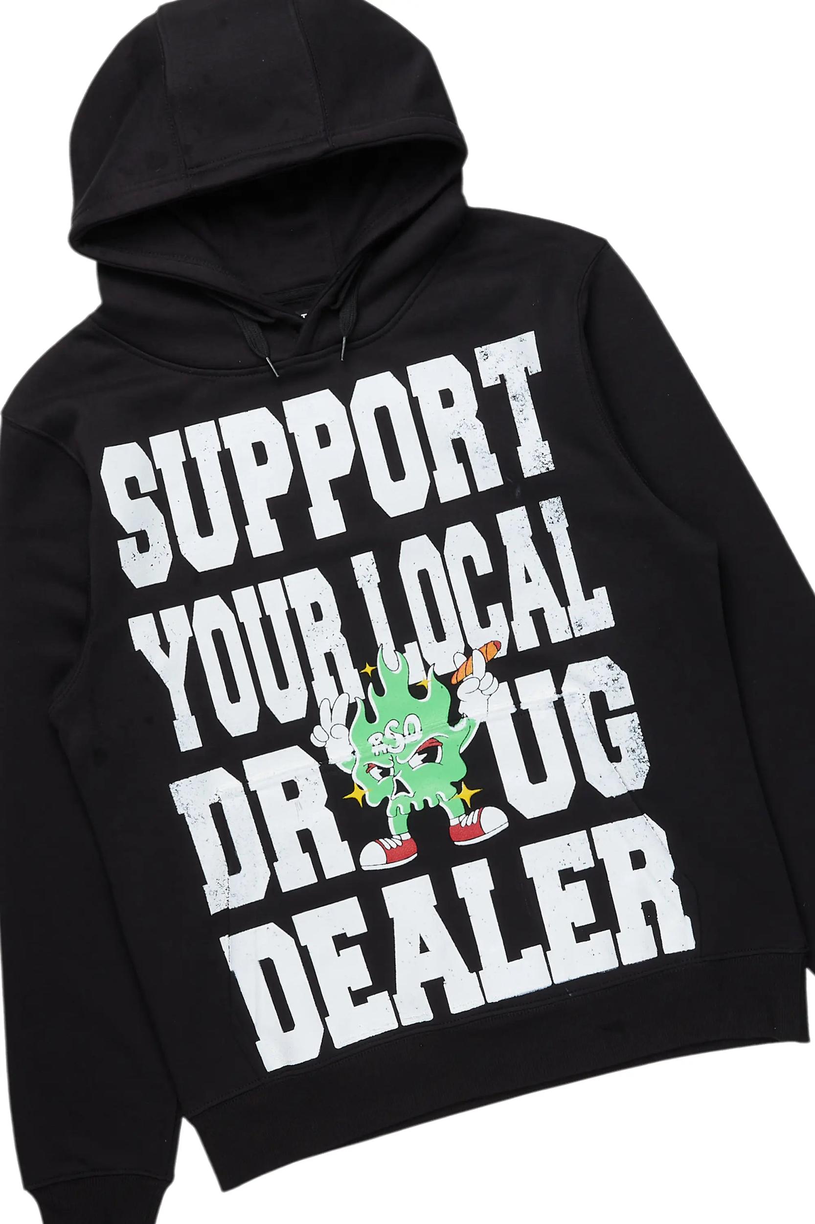 Tarl Black Hoodie & Camden Slim Fit Jean Bundle Male Product Image