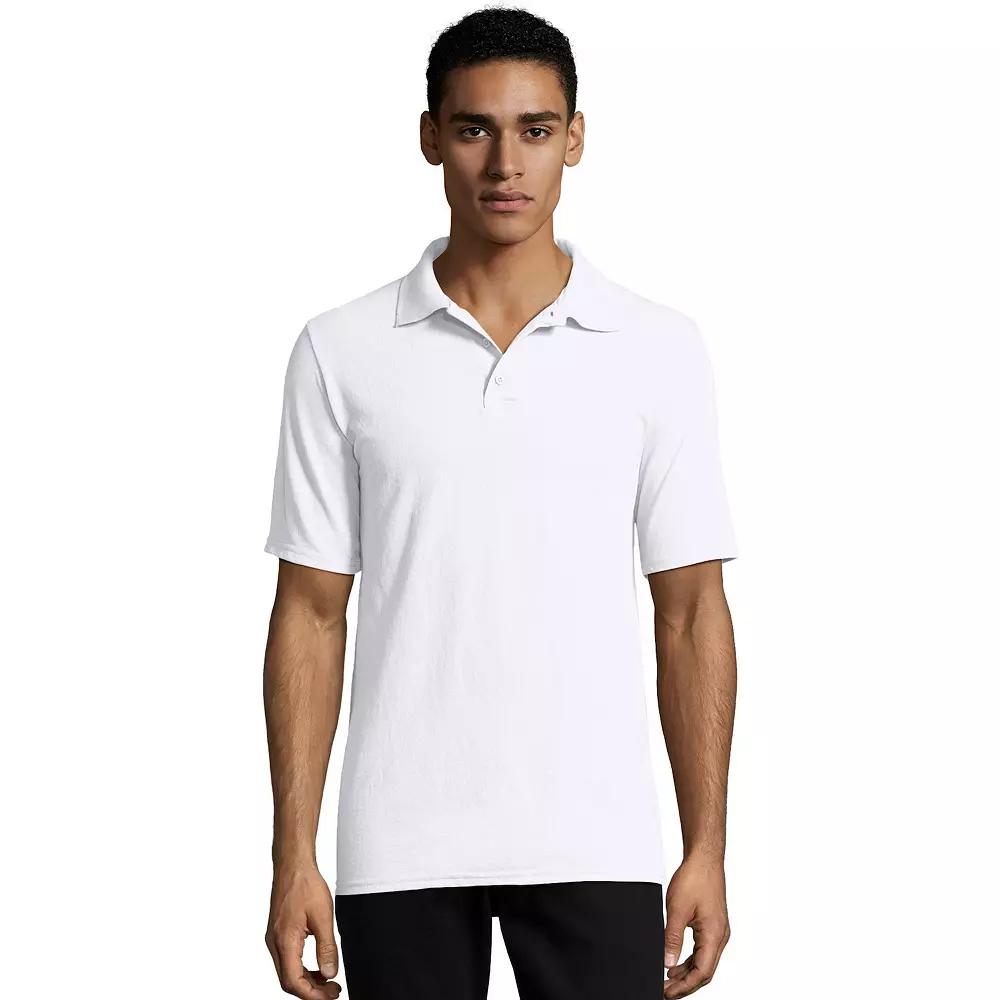 Men's Hanes® X-Temp Fresh IQ Pique Polo,  Product Image