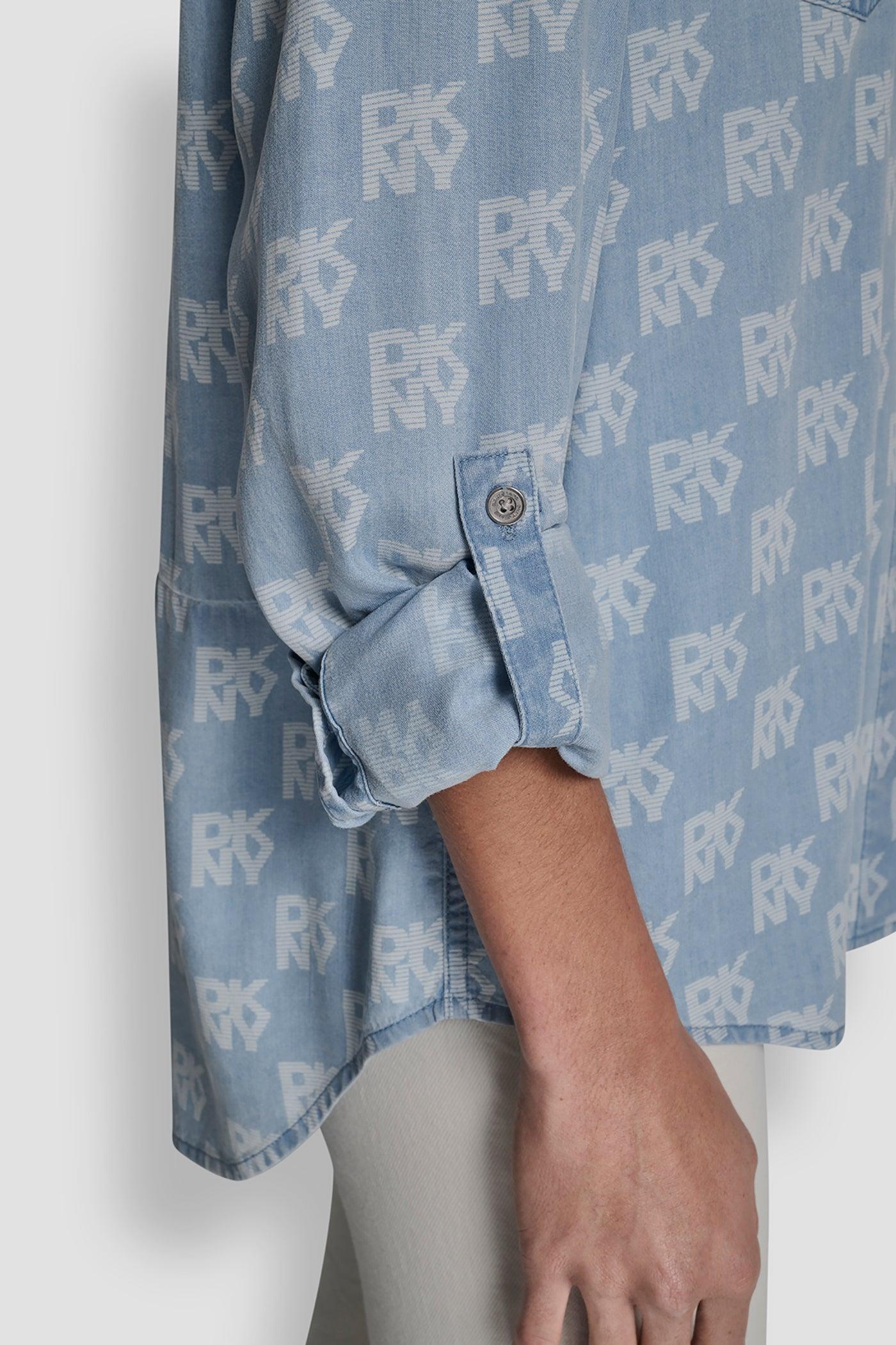 SPLIT BACK BUTTON FRONT WITH ROLL TAB Product Image