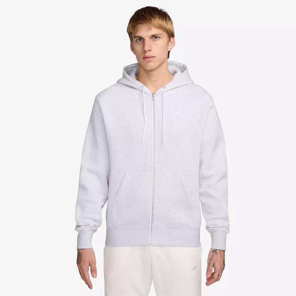 Men's Nike Club Full-Zip Fleece Hoodie,  Product Image