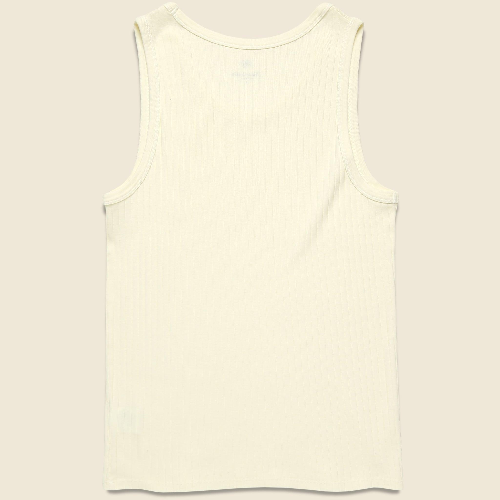 Rib Tank - Bone Product Image