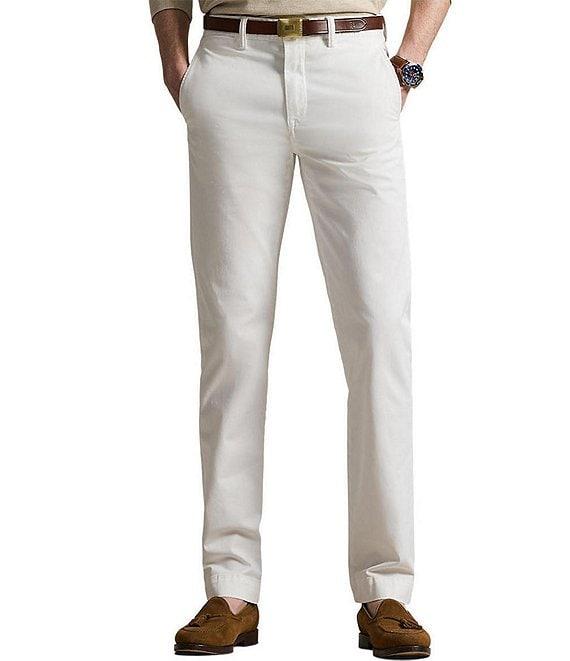 Polo Ralph Lauren Straight Fit Flat Front Stretch Twill Chino Pants Product Image