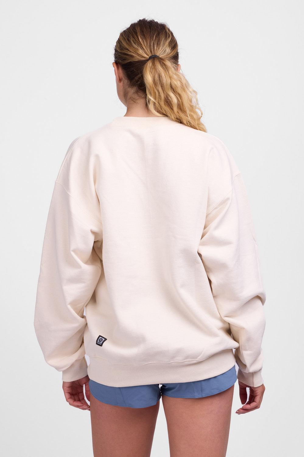 Roxanne Oversized Fleece Crewneck - Gloria Female Product Image