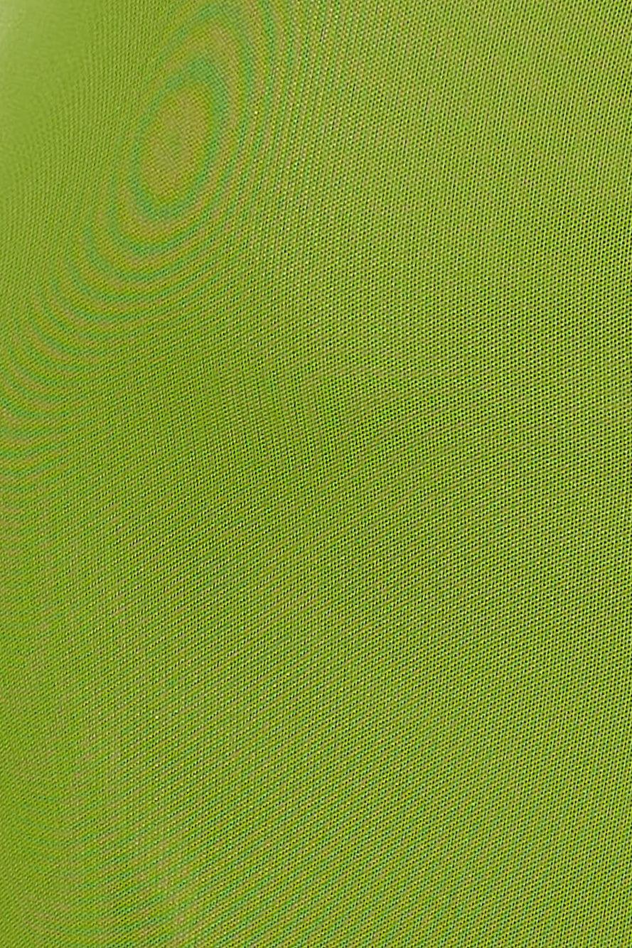 Hottest Date Mesh Strapless Maxi Dress Olive Product Image