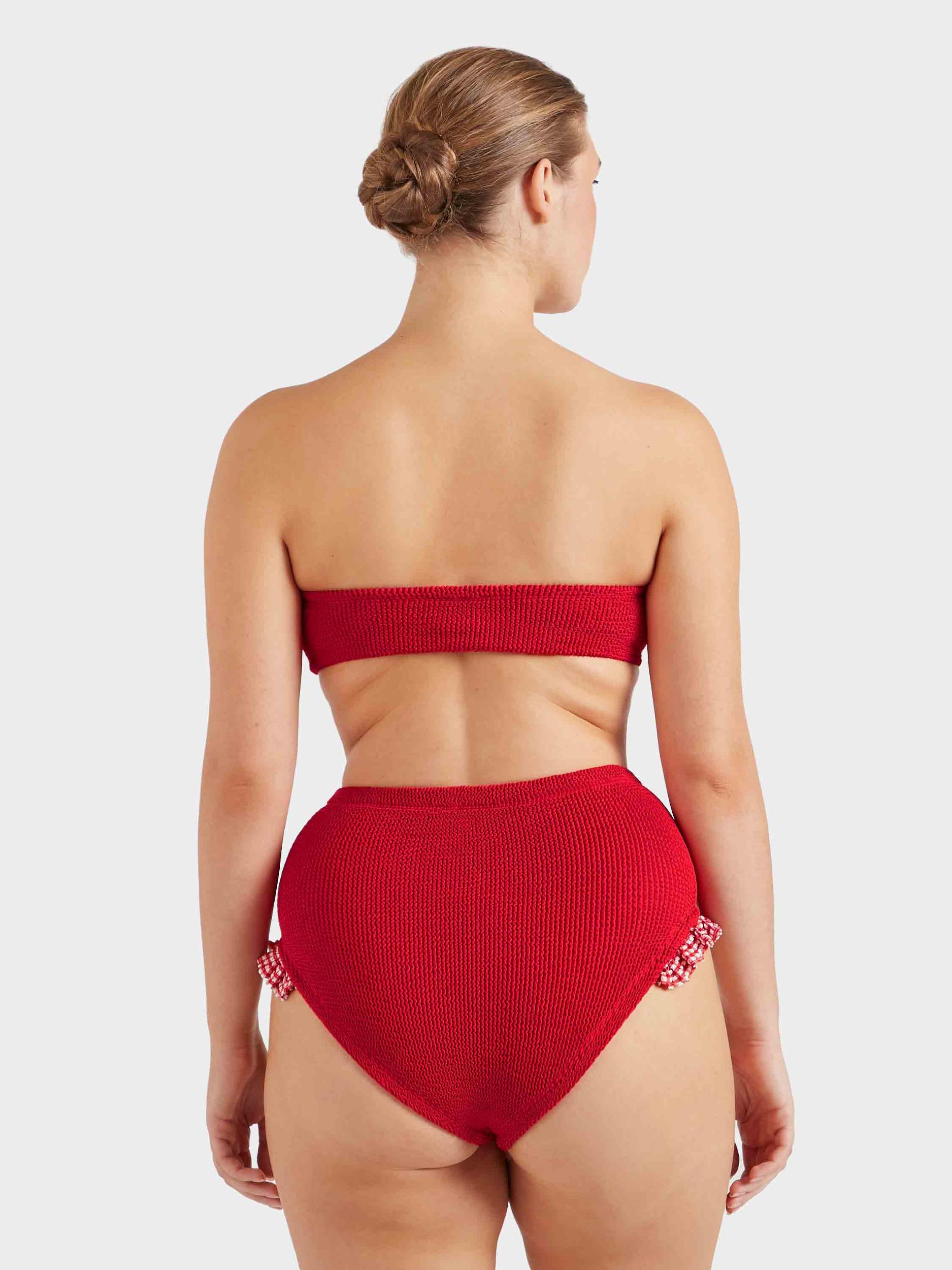 Peggy Bikini - Red Gingham Product Image