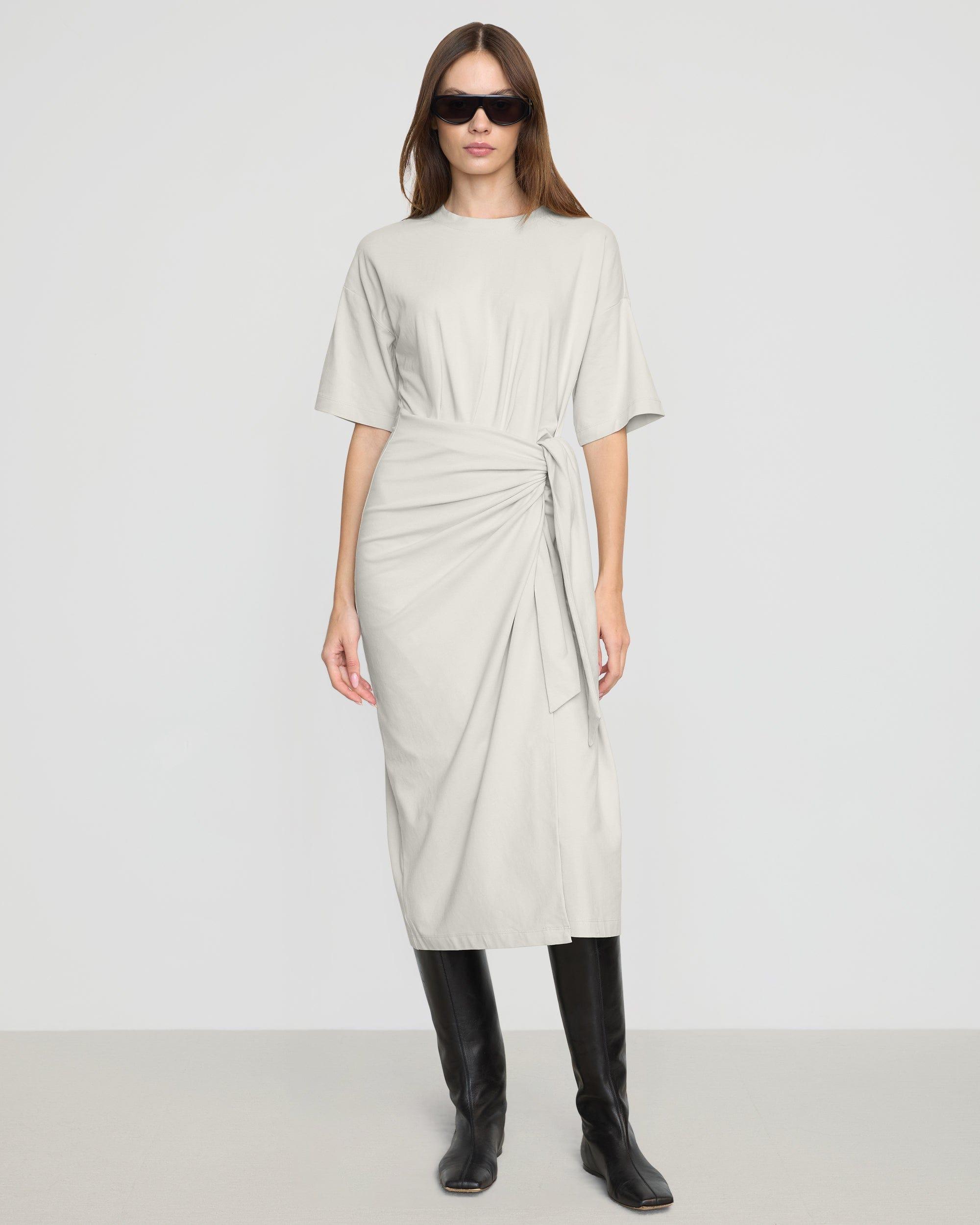 Noa Organic Cotton T-Shirt Wrap Dress Product Image