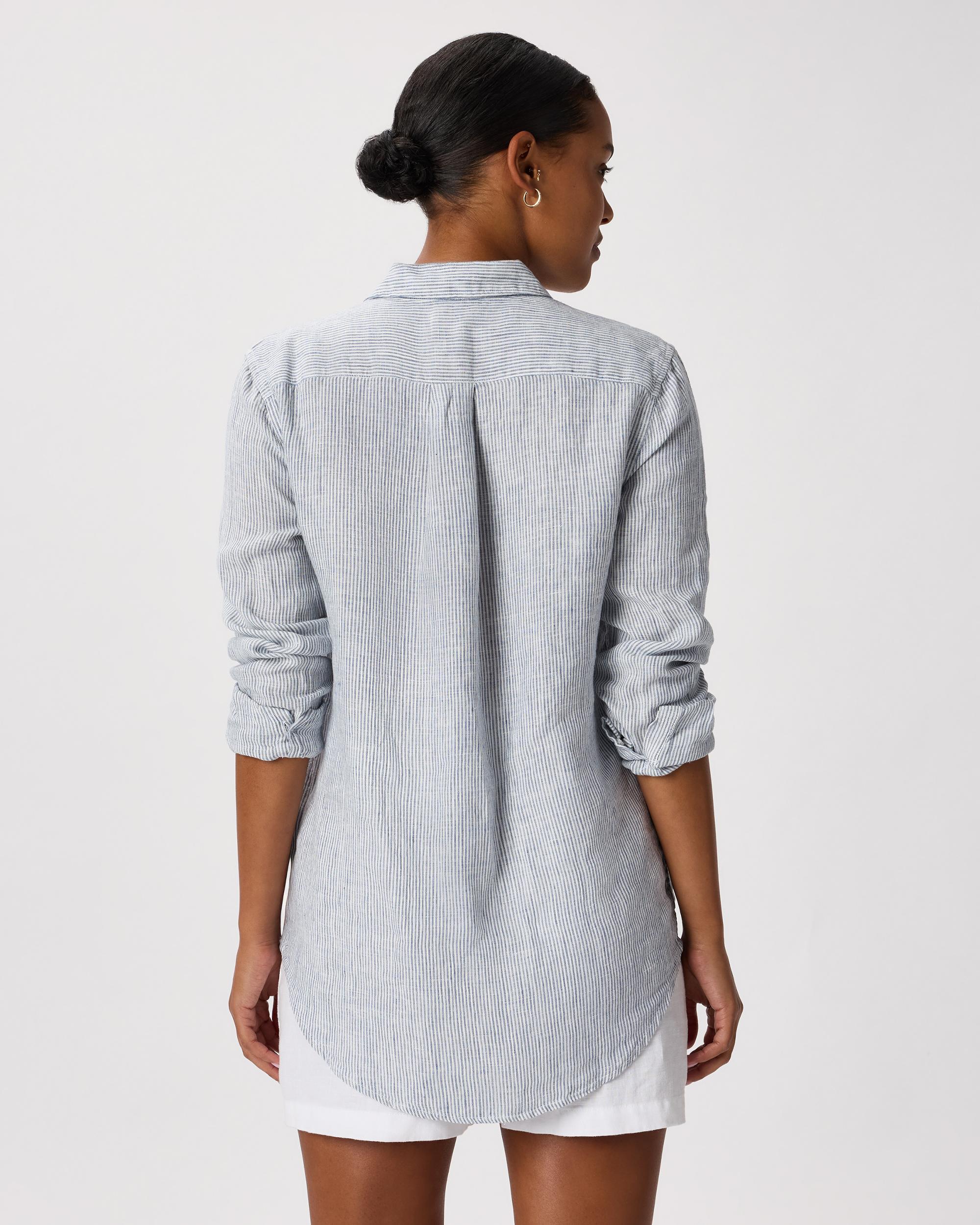Quince | Women's 100% European Linen Long Sleeve Shirt Product Image