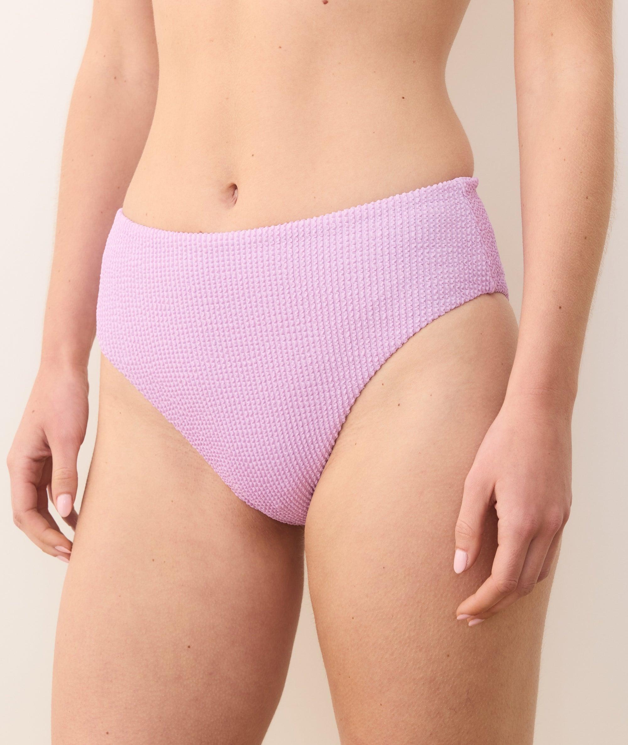 ML x Andie 90s High Waisted Bottom in Seersucker Product Image