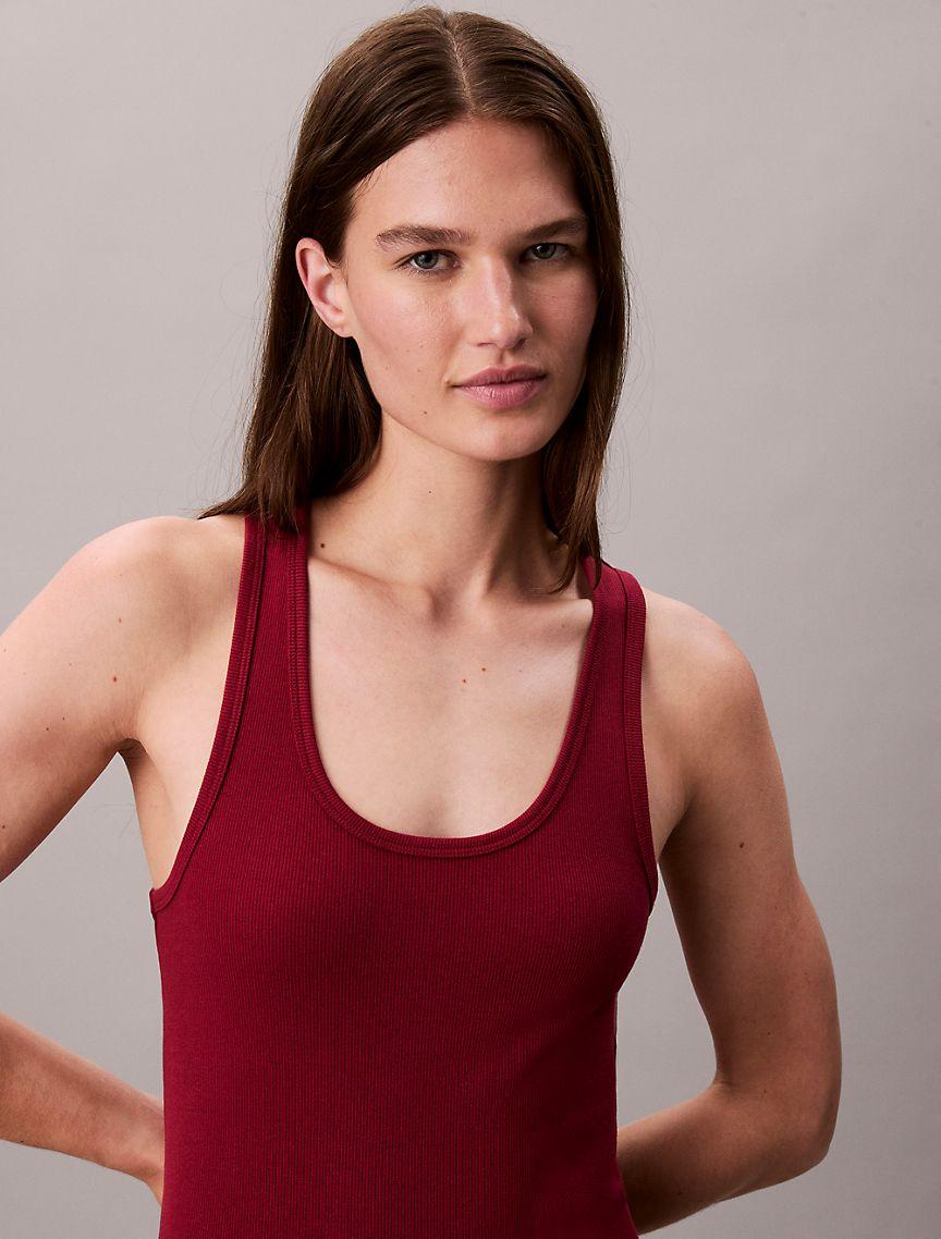 Rib Slip Dress Product Image