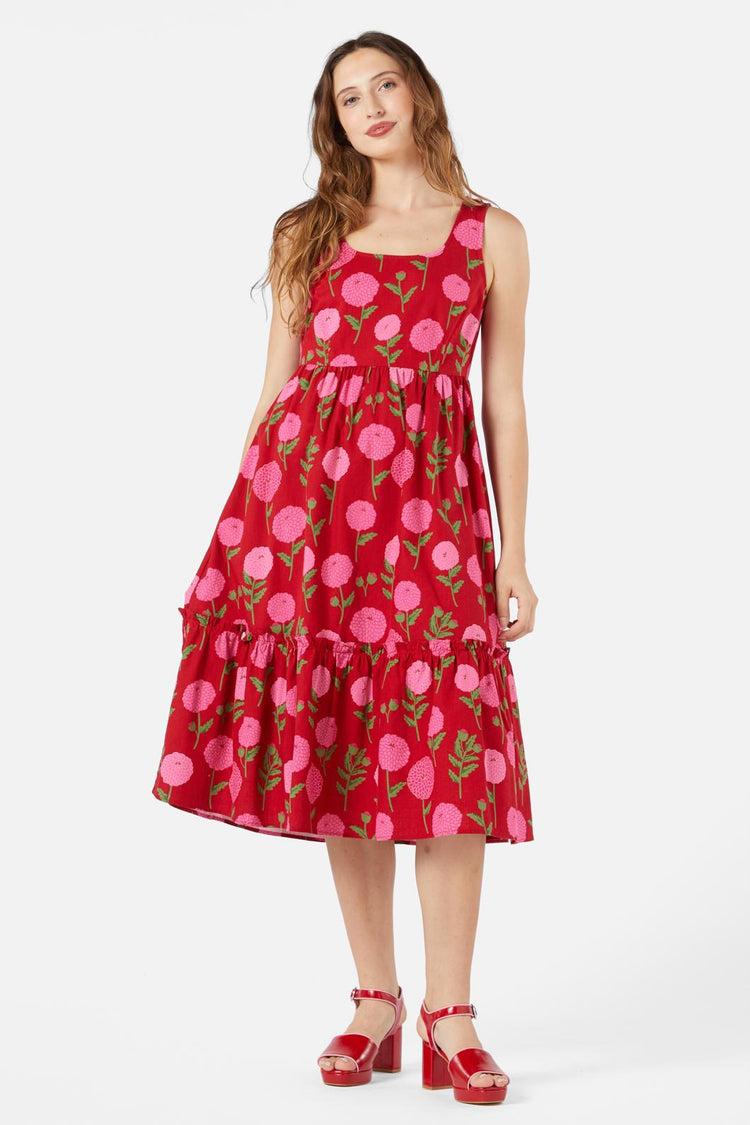Marie Fleur Midi Dress Product Image