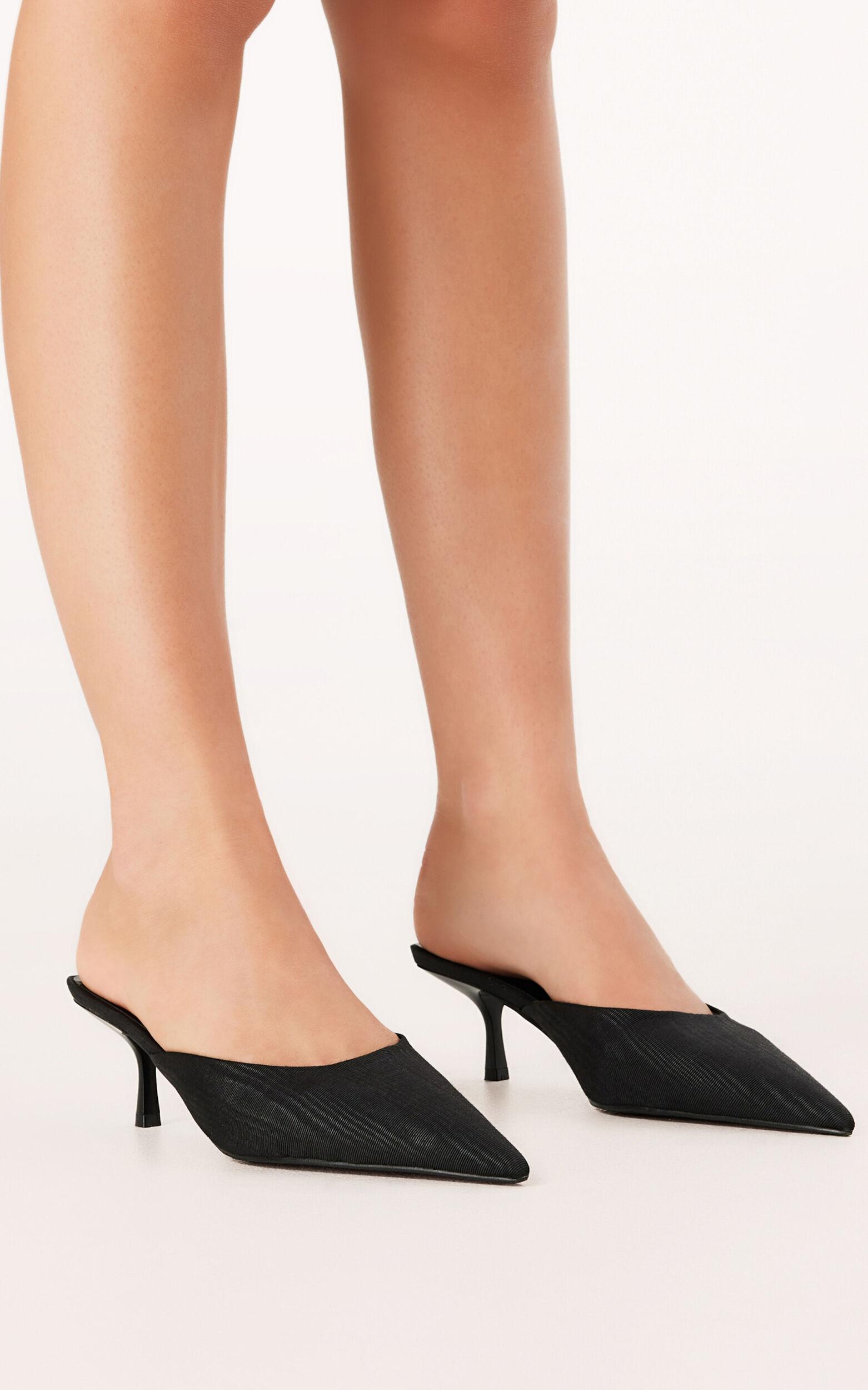 Billini - Wyonna Heels in Black Grosgain Product Image