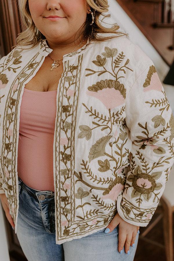 Strolling Down Haight-Ashbury Street Embroidered Jacket Product Image