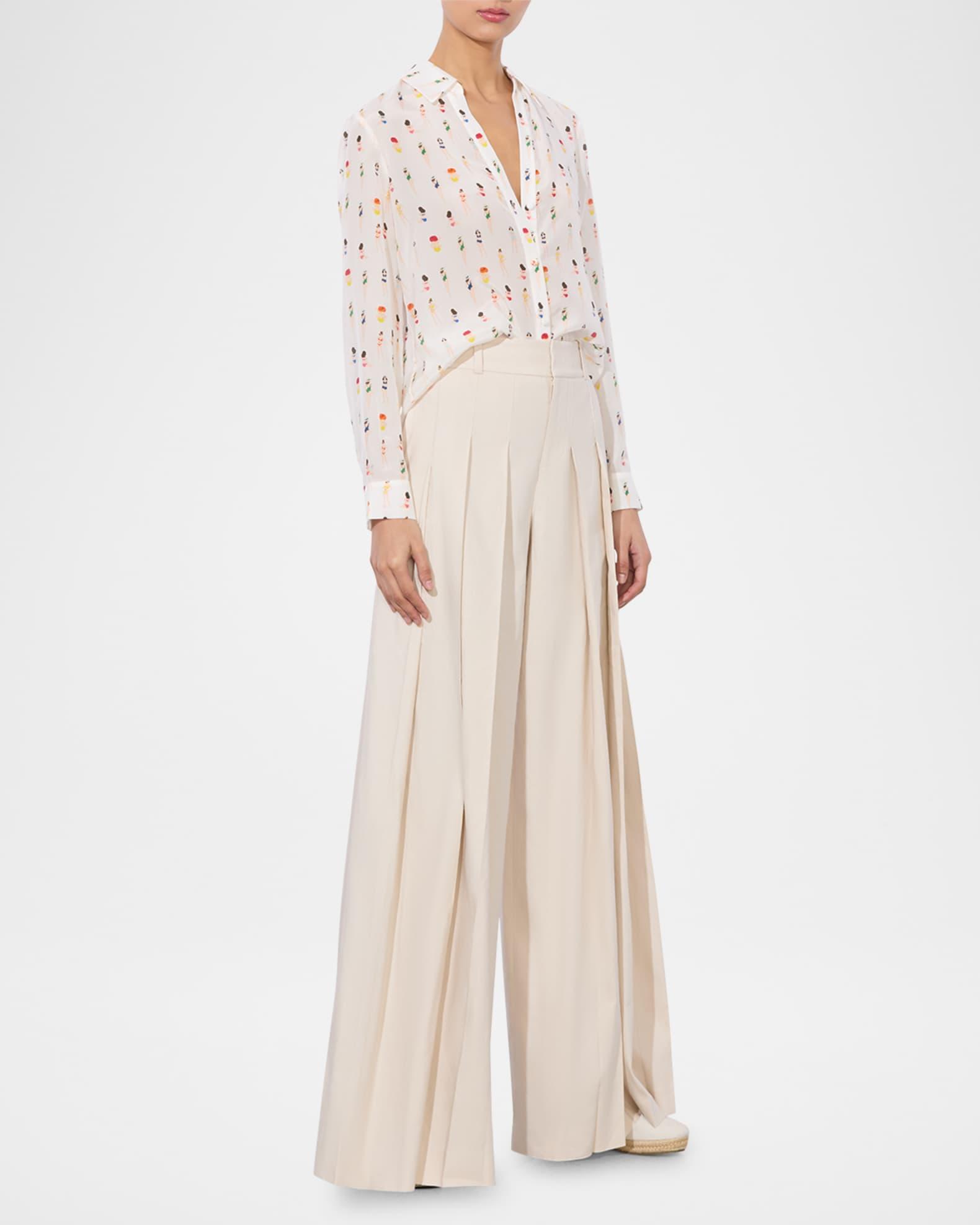 Beach Club Eloise Button-Front Blouse Product Image