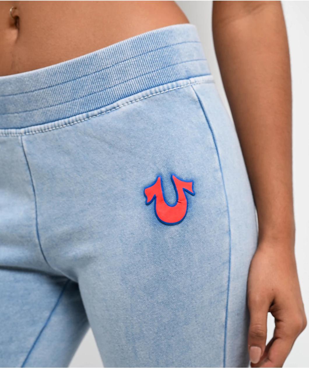 True Religion Big T Pacific Low Rise Bootcut Sweatpants Product Image