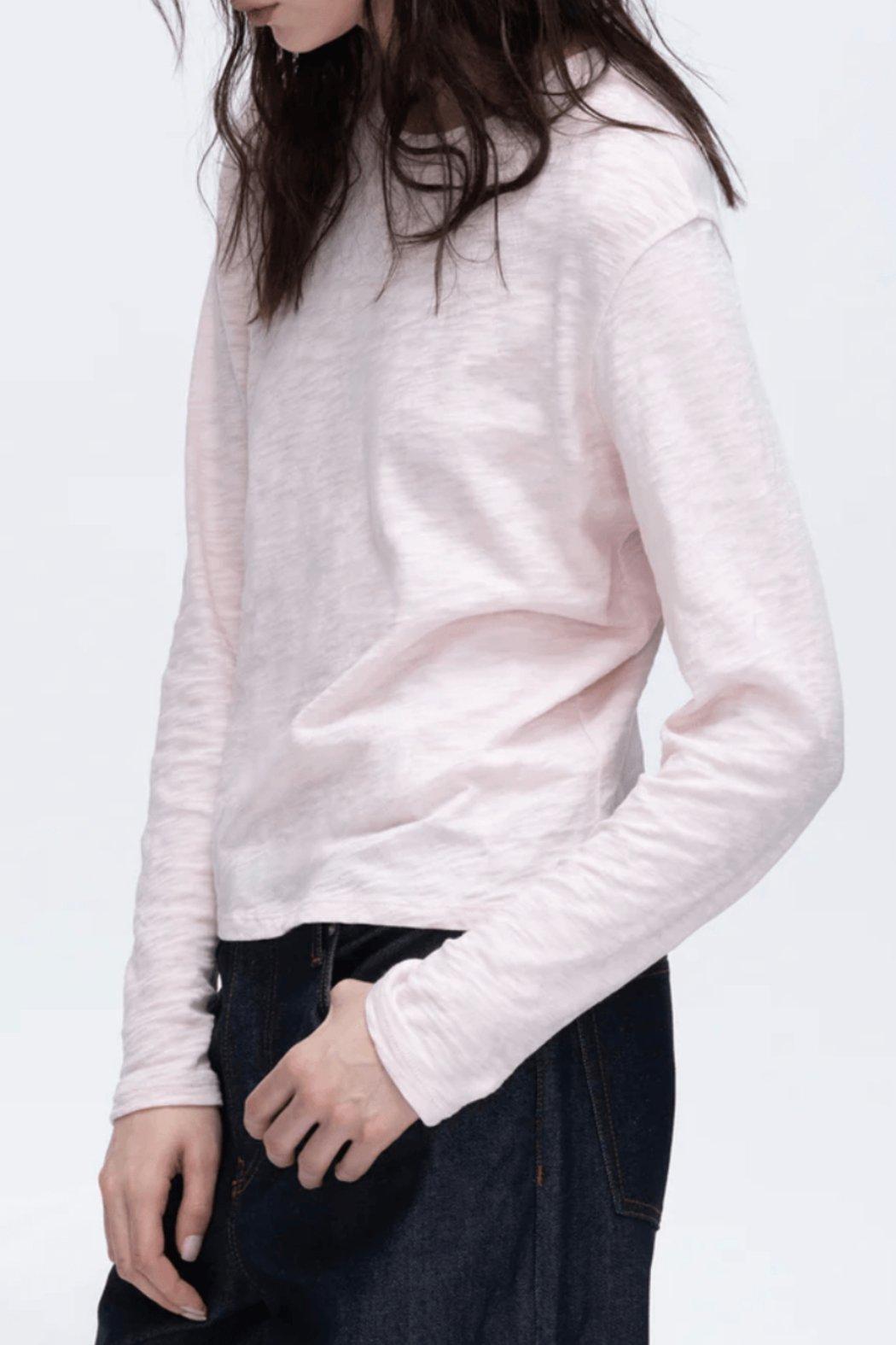 Slub Jersey Long-Sleeve Product Image