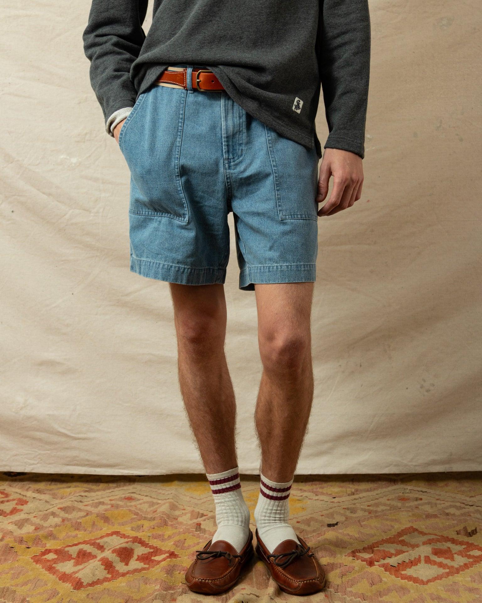 Ventura Short in Mid Wash Denim Product Image