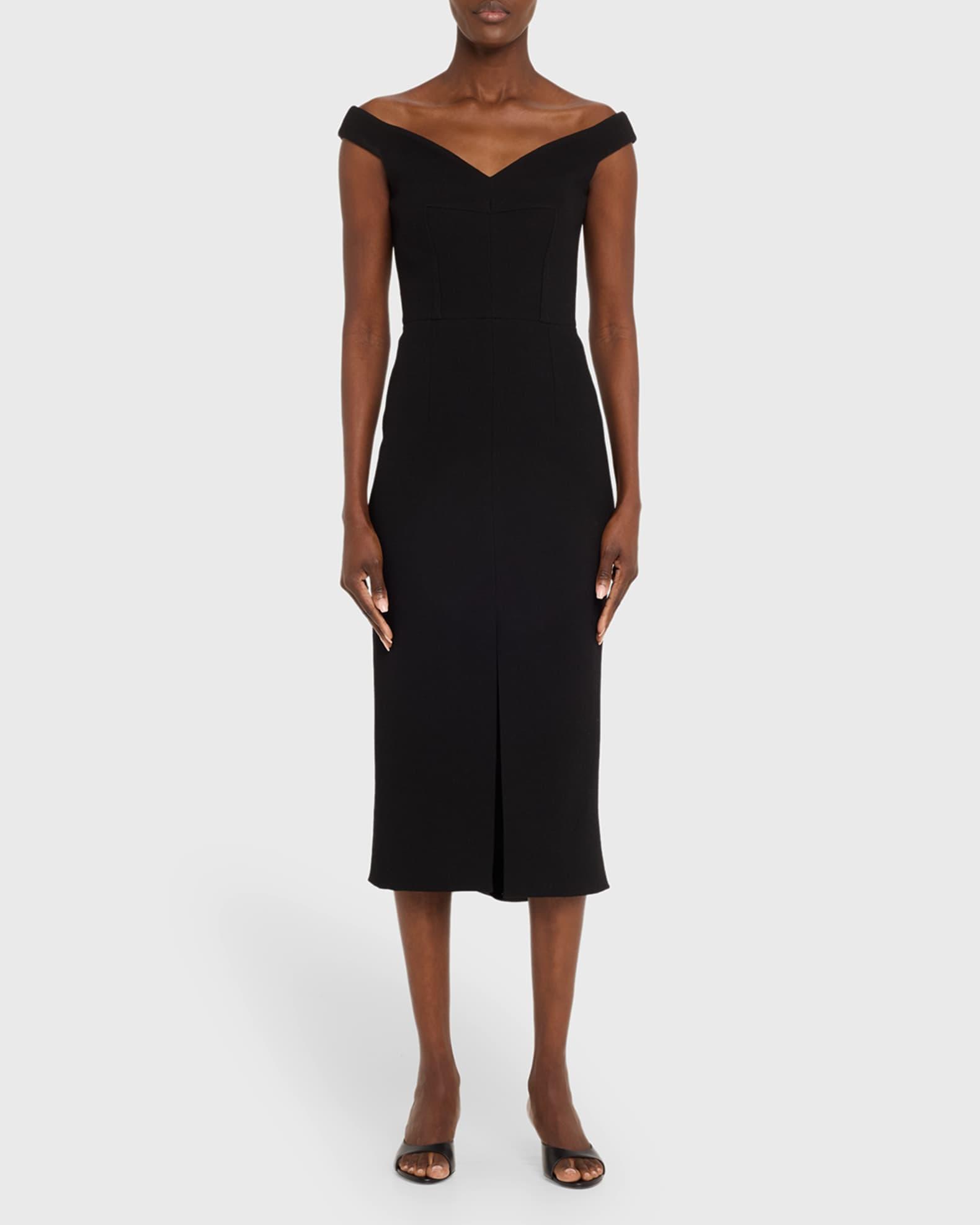 Off-The-Shoulder Sheath Dress Product Image