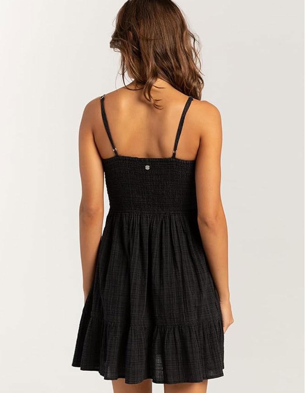 ROXY Jasmine Breeze Womens Mini Dress - BLACK Product Image