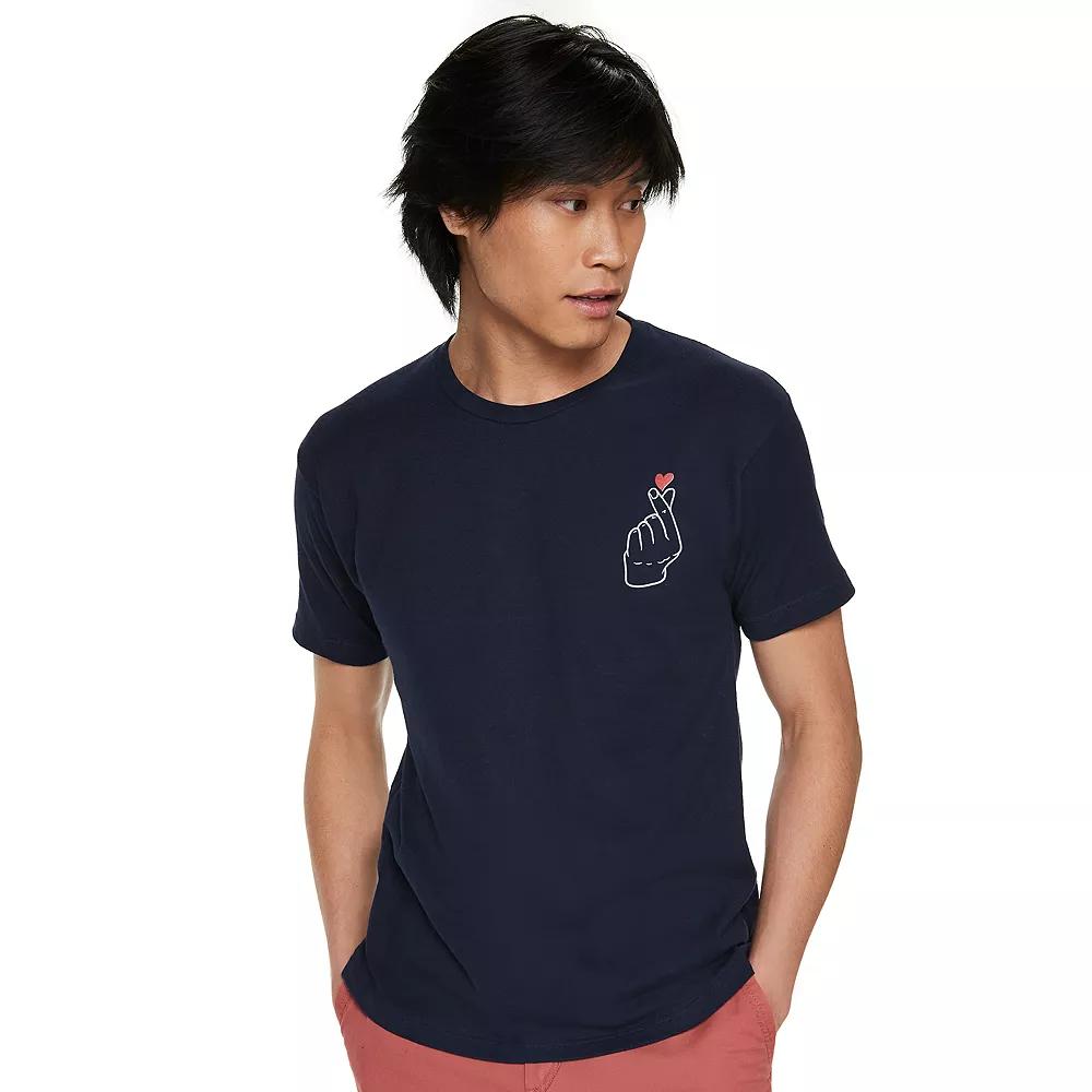 Men's Heart Hands Love Tee,  Product Image