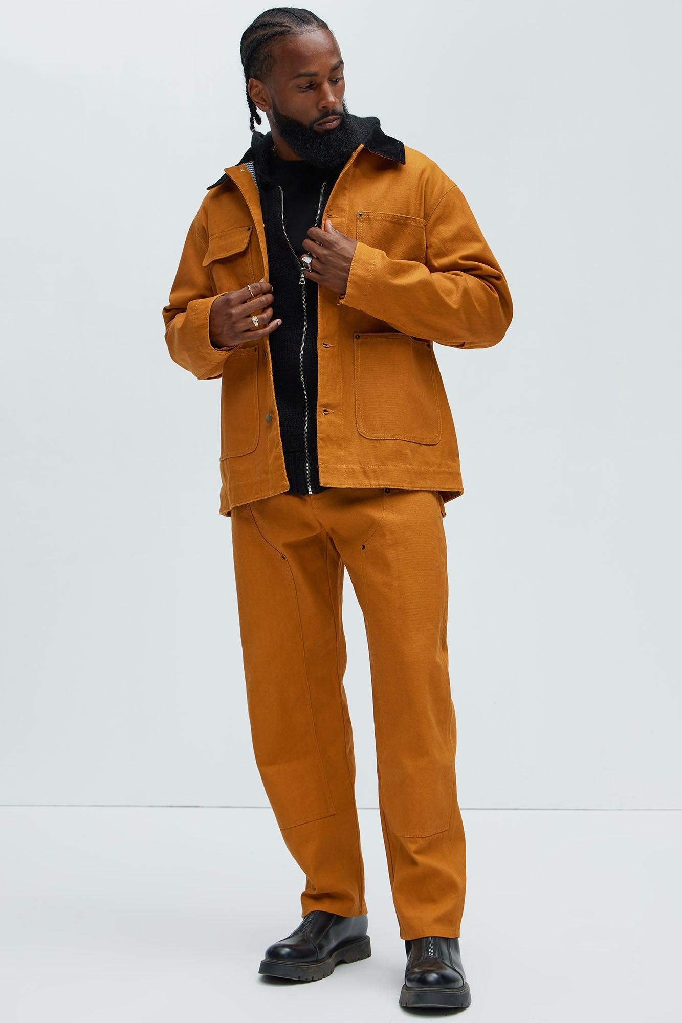 Alexander Utility Canvas Chore Jacket - Tan Product Image