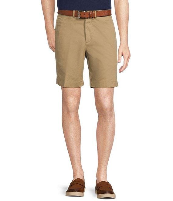 Cremieux Blue Label Madison Classic Summer Weight Comfort Stretch 8#double; Inseam Shorts Product Image