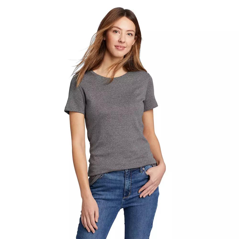 Women's Eddie Bauer Short Sleeve Favorite Crew Neck Tee,  Product Image