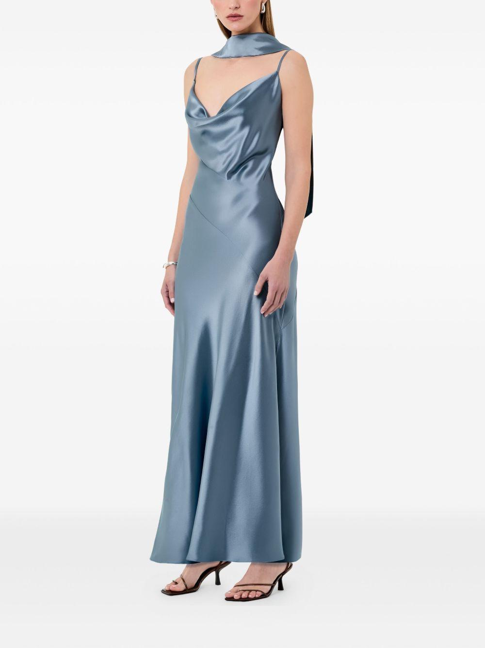 cowl-neck maxi dress Product Image