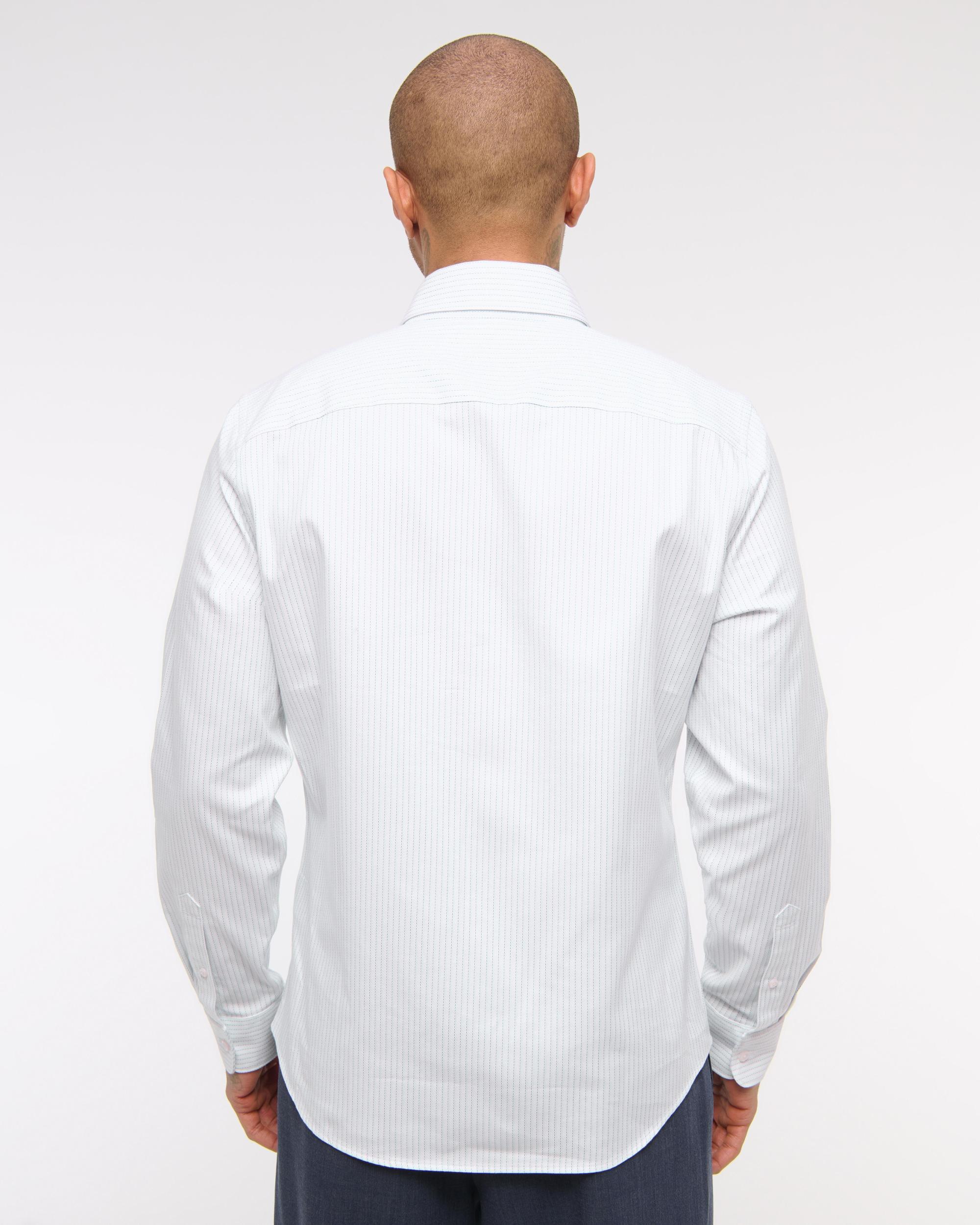 The A&F Collins Slim Suiting Shirt Product Image