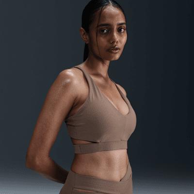 Nike Women's Zenvy Rib Light-Support Padded Sports Bra Product Image