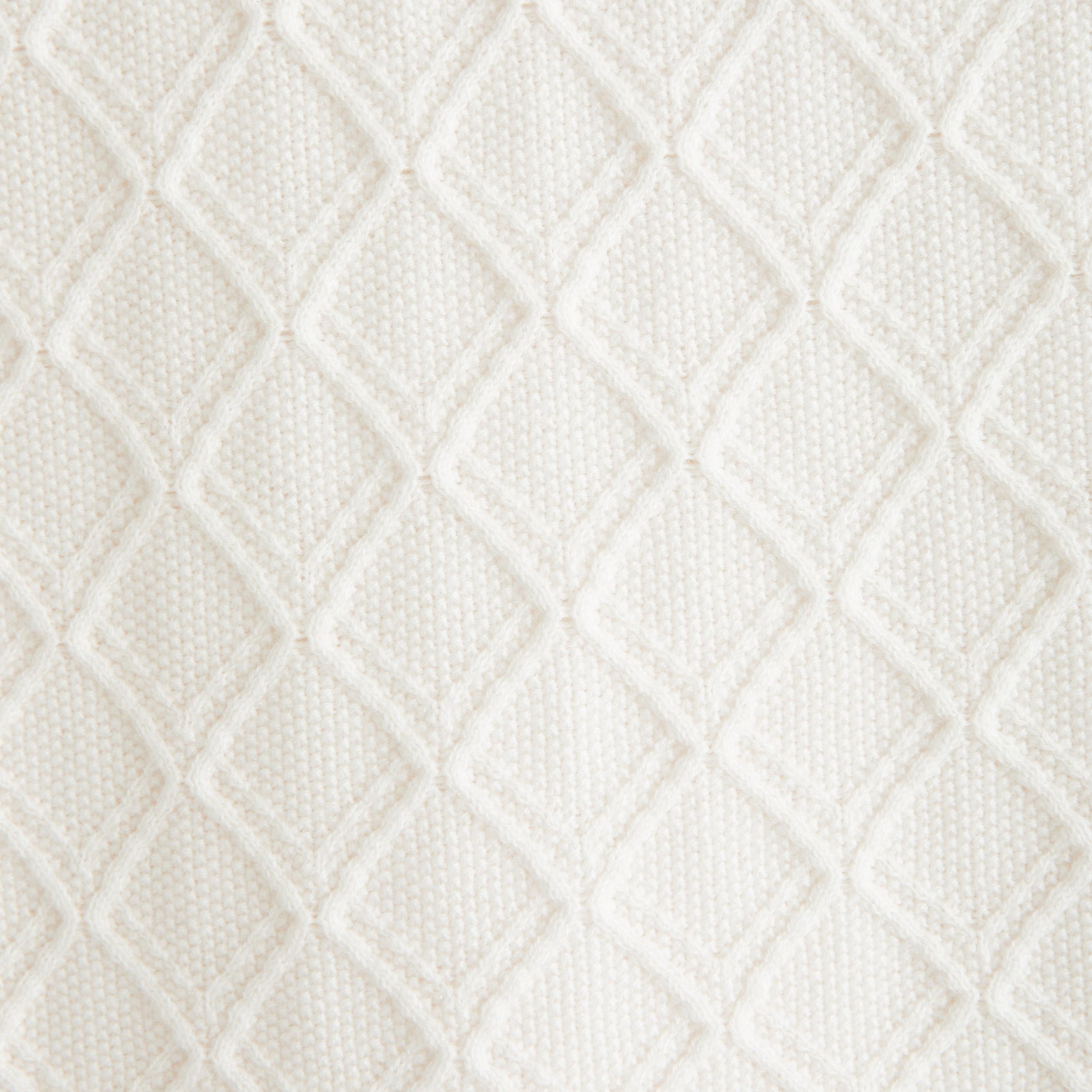 Preppy Tipped Johnny Collar Sweater Polo Product Image