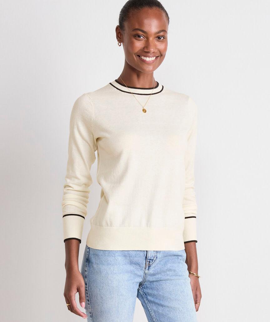 Cotton Cashmere Heritage Crewneck Sweater Product Image