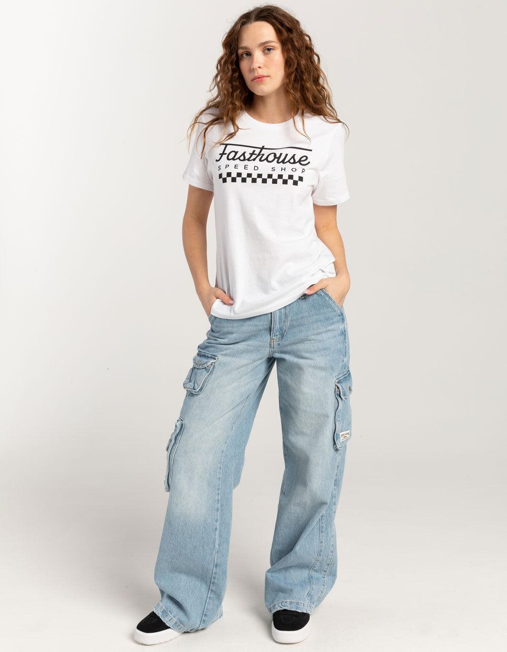 FASTHOUSE Keepsake Womens Tee - WHITE Product Image