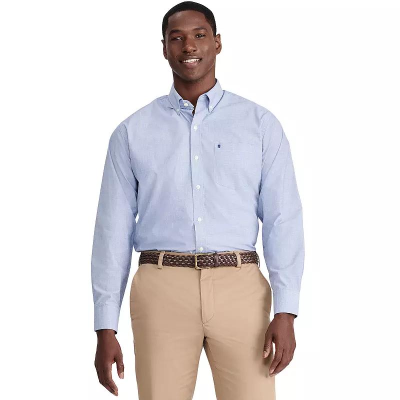Men's IZOD Classic Plaid Button-Down Shirt,  Product Image