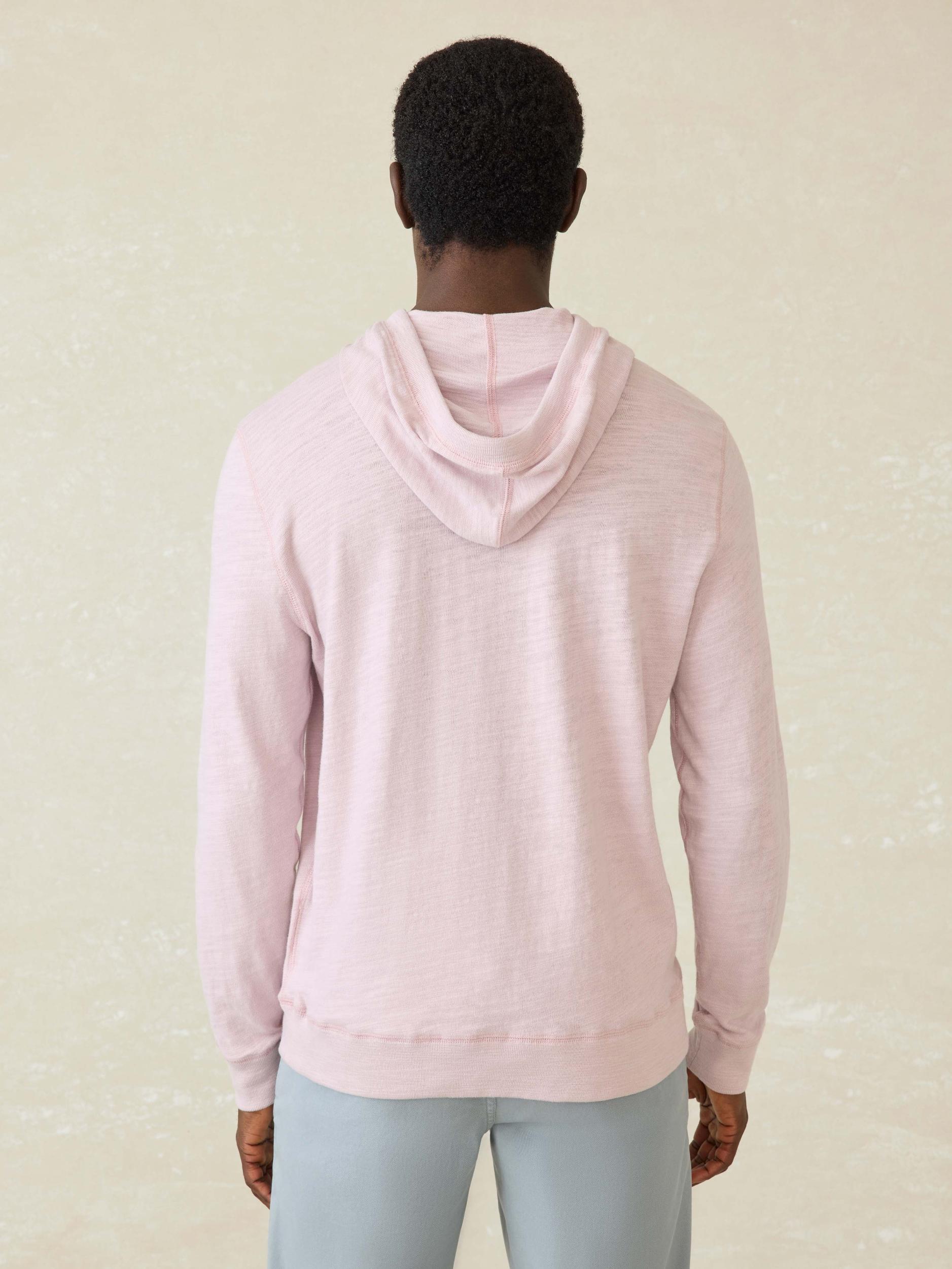 Sunwashed Midweight Organic Hoodie - Vista Plum Male Product Image