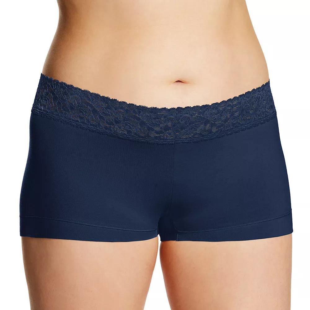 Maidenform® Dream® Cotton Lace-Trim Boyshort Underwear 40859, Women's,  Product Image