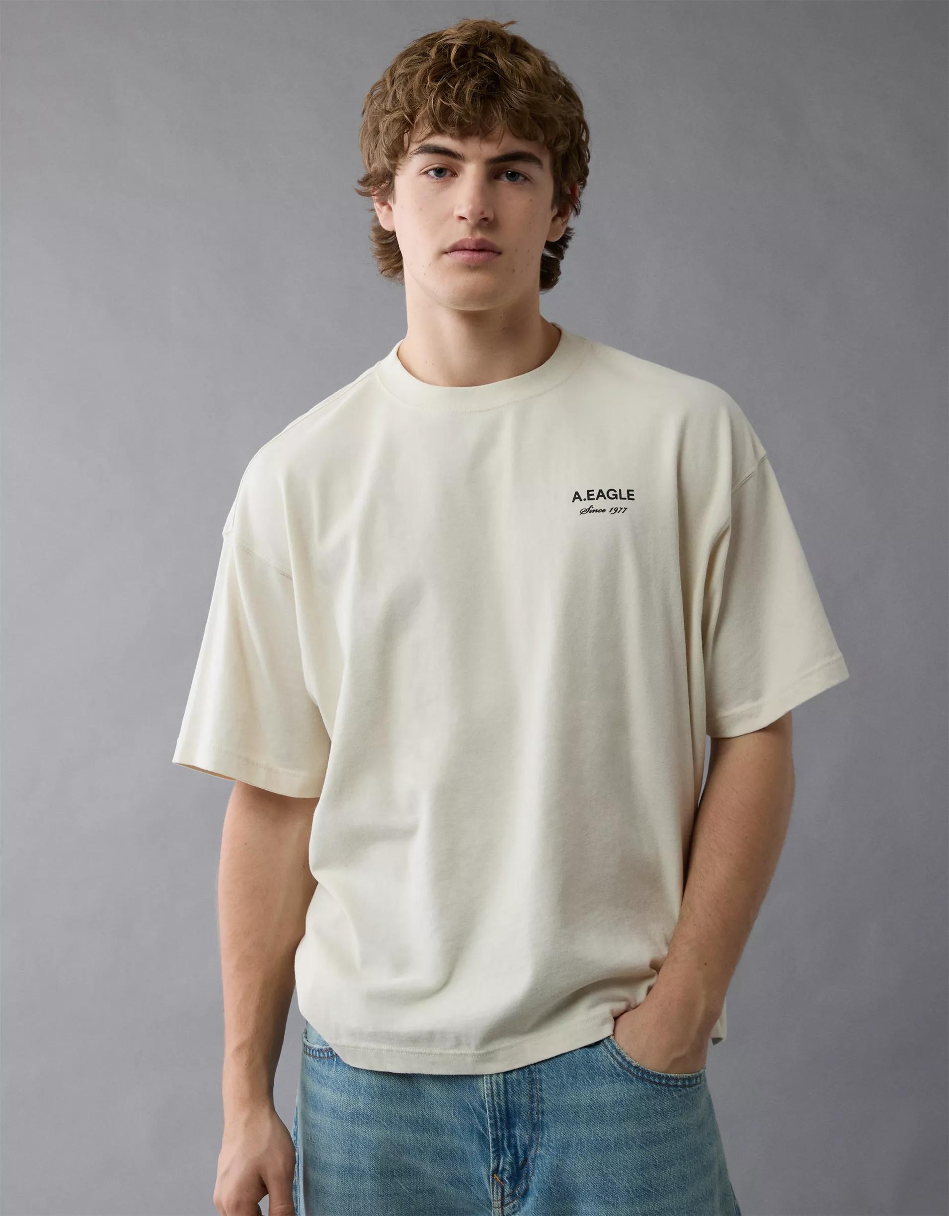 AE Boxy Logo Graphic T-Shirt Product Image