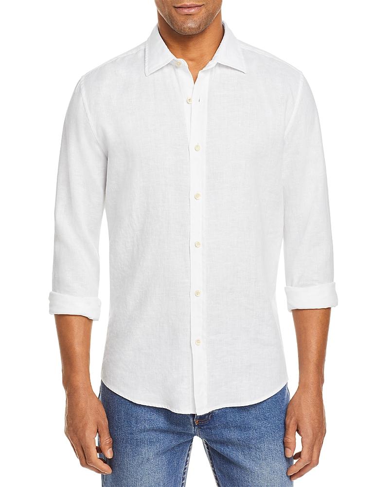 The Mens Store at Bloomingdales Standard Fit Linen Shirt - Exclusive Product Image