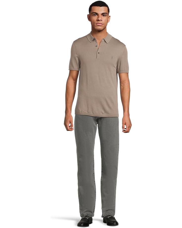 Men's AllSaints Mode Merino Short Sleeve Polo Product Image