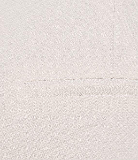 Kasper Plus Size Slim Crepe Crop Pants Product Image