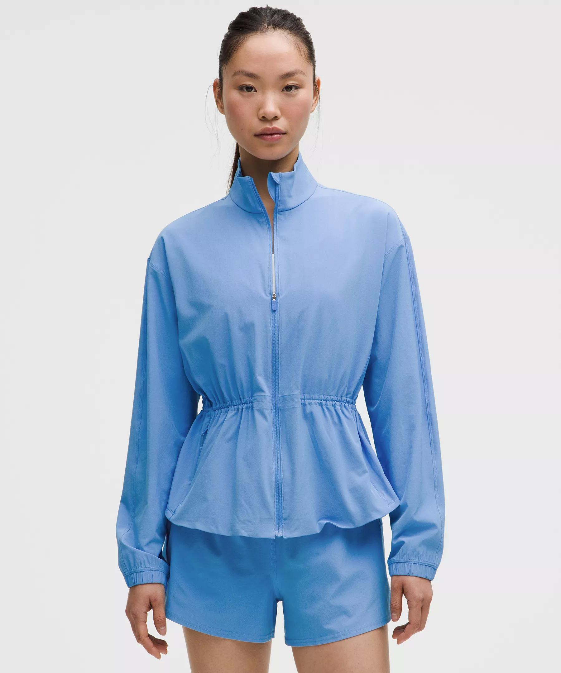 UV-Protective Cinch-Waist Running Jacket Product Image