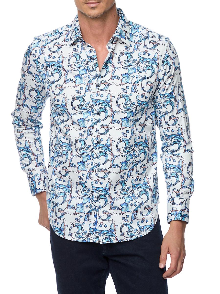 Mens Acosta Paisley Woven Shirt Product Image