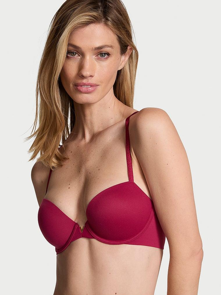 Smooth Lightly Lined Plunge Demi Bra Product Image